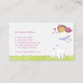 Zahnarzt Visitenkarte (Rückseite)