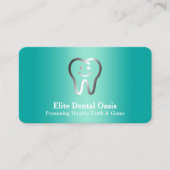 Zahnarzt Visitenkarte (Vorderseite)