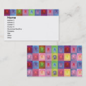 Zahnarzt-Visitenkarte Visitenkarte (Vorne/Hinten)