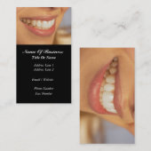 Zahnarzt-Visitenkarte Visitenkarte (Vorne/Hinten)