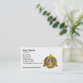 Zahnarzt-Visitenkarte Visitenkarte (Stehend Vorderseite)