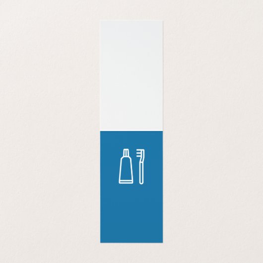 Zahnarzt Visitenkarten (Innenseite Aufgefaltet)