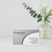 Zahnarzt - Visitenkarten Visitenkarte (Stehend Vorderseite)