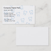 Zahnarzt-Visitenkarten Visitenkarte (Vorne/Hinten)