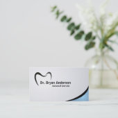 Zahnarzt - Visitenkarten Visitenkarte (Stehend Vorderseite)