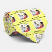 ZAHNARZT-Witz Krawatte (Gerollt)