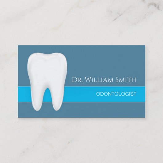 Zahnarzt/ Zahnarzt/ Visitenkarte (Vorderseite)