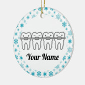 Zahnarzt Zahnarzt Zahnarzt Keramik Ornament (Links)