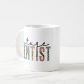 Zahnarzt/Zahnarzt/Zahnärztin Kaffeetasse (Vorderseite Links)