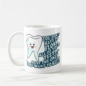 Zahnarzt-Zahnarzthelfer Kaffeetasse (Links)