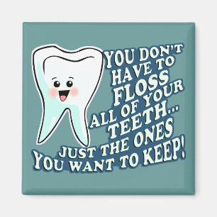 Zahnarzt-Zahnarzthelfer Magnet