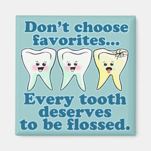 Zahnarzt-Zahnarzthelfer-Zahnheilkunde Magnet