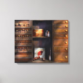 Zahnarzt - Zahnbürste Leinwanddruck (Vorderseite)