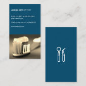 Zahnarzt | Zahnbürste Visitenkarte (Vorne/Hinten)