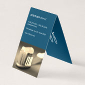 Zahnarzt | Zahnbürste Visitenkarten (Vorderseite)