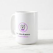 Zahnarzt | Zähne Kaffeetasse (Vorderseite Links)