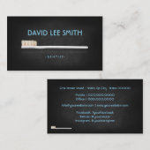 Zahnarzt, Zahnklinik Visitenkarte (Vorne/Hinten)