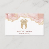 Zahnarzt Zahnklinik Whitening Smile Busine Visitenkarte (Vorderseite)