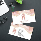 Zahnarzt Zahnklinik Whitening Smile Busine Visitenkarte