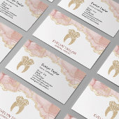 Zahnarzt Zahnklinik Whitening Smile Busine Visitenkarte