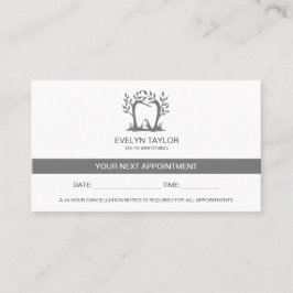 Zahnarzt Zahnklinik Whitening Termin Visitenkarte