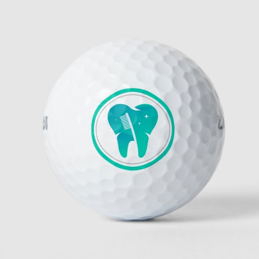 Zahnarzt | Zahnschutz Golfball (Vorderseite)