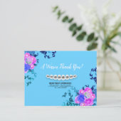 Zahnarzt Zahnspange Braces Danke Postcard Postkarte (Stehend Vorderseite)