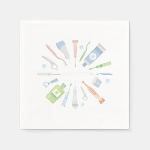 Zahnarztarzt Zahnarzt Teeth Hygienist Gif Serviette