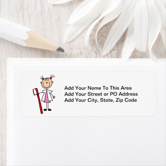 Zahnarztassistent mit Zahnbürste (Insitu)