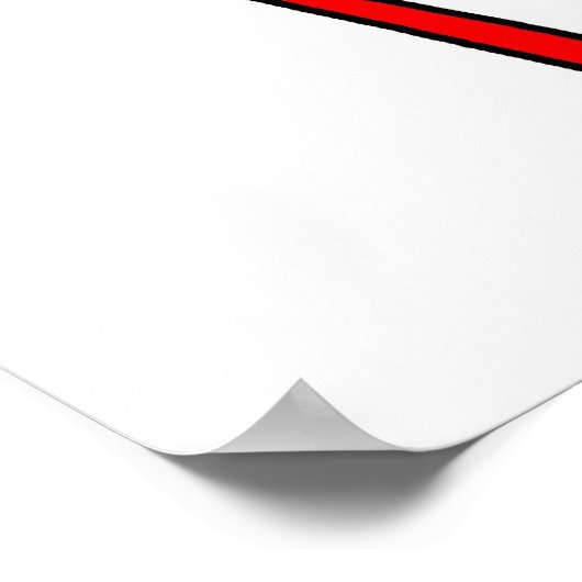 Zahnarztassistent mit Zahnbürste Poster (Ecke)