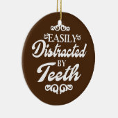 Zahnarztassistent Student Zahnarzt Keramik Ornament (Rechts)