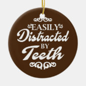 Zahnarztassistent Student Zahnarzt Keramik Ornament (Vorne)