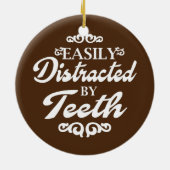 Zahnarztassistent Student Zahnarzt Keramik Ornament (Hinten)