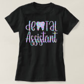 Zahnarztassistent T-Shirt (Design vorne)
