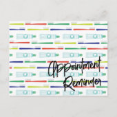 Zahnarztberuf Erinnerung Postkarte (Vorderseite)