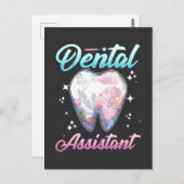 Zahnarztberuf Postkarte (Vorne/Hinten)