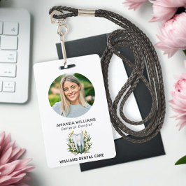 Zahnarztbüro Berufliches elegantes Foto Ausweis