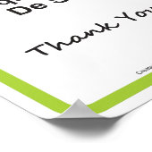 Zahnarztbüro Copayayment Wall Schild Englisch Span (Ecke)