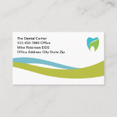 Zahnarztbüro Helle Moderne Personalausweise Terminkarte (Vorderseite)