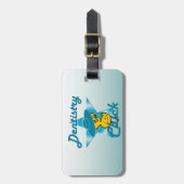 Zahnarztchick #7 gepäckanhänger (Vorderseite vertikal)