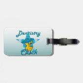 Zahnarztchick #7 gepäckanhänger (Rückseite horizontal)