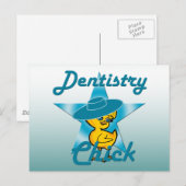 Zahnarztchick #7 postkarte (Vorne/Hinten)