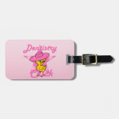 Zahnarztchick #8 gepäckanhänger (Vorderseite horizontal)