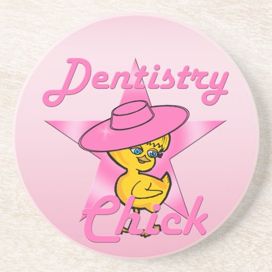 Zahnarztchick #8 getränkeuntersetzer (Vorne)