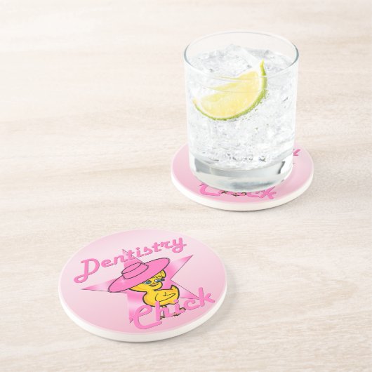 Zahnarztchick #8 getränkeuntersetzer (Seite)