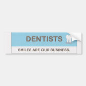 Zahnärzte Autoaufkleber (Vorne)