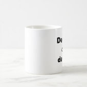 Zahnärzte bohren tiefer! kaffeetasse (Mittel)