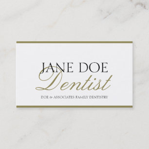 Zahnärzte der DDS-Familie - verfügbarer Briefkopf Visitenkarte