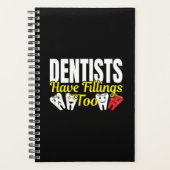 Zahnärzte haben auch Füllungen - Zahnpuffer für Ge Planer (Vorderseite)