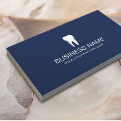 Zahnärzte, moderne, blaue Zahnmedizin der Navy Ber Visitenkarte